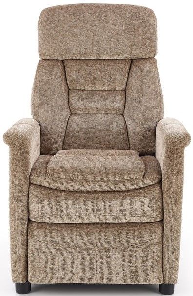 Lounge Chair Jordan | size: Width: 71cm, Height: 106cm, Depth: 85cm | color: Brown | image: 6 | variant: 1004664