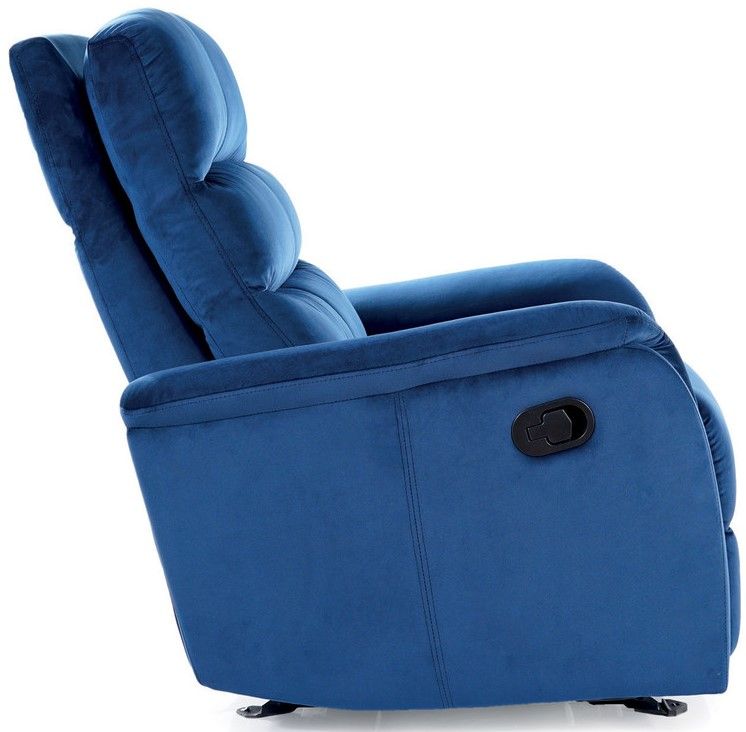 Lounge Chair Jowisz | size: Width: 78cm, Height: 102cm, Depth: 98cm | color: Blue | image: 2 | variant: 1004999