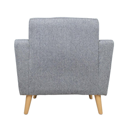 Lounge Chair Kaili | size: Width: 83cm, Height: 84cm, Depth: 84cm | color: Gray | image: 3 | variant: 1004853