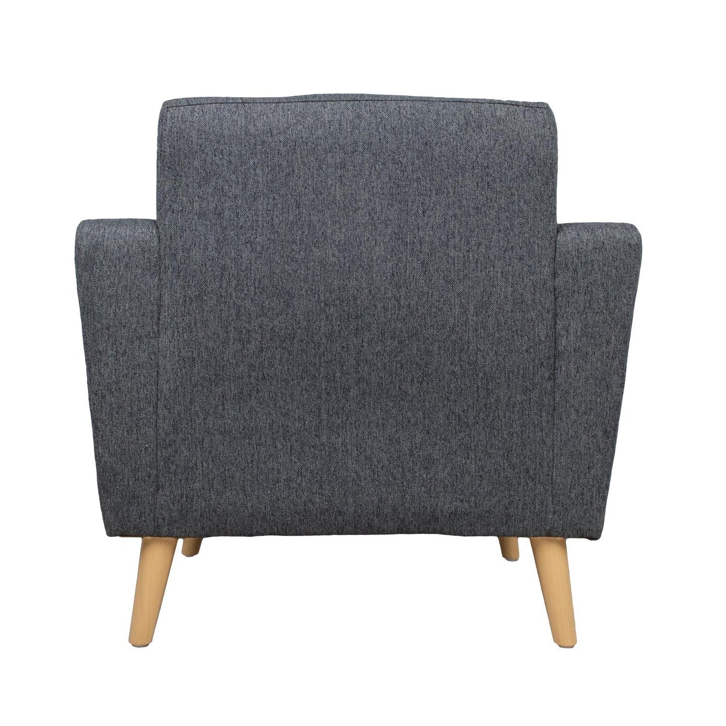 Lounge Chair Kaili | size: Width: 83cm, Height: 84cm, Depth: 84cm | color: Gray | image: 3 | variant: 1004854