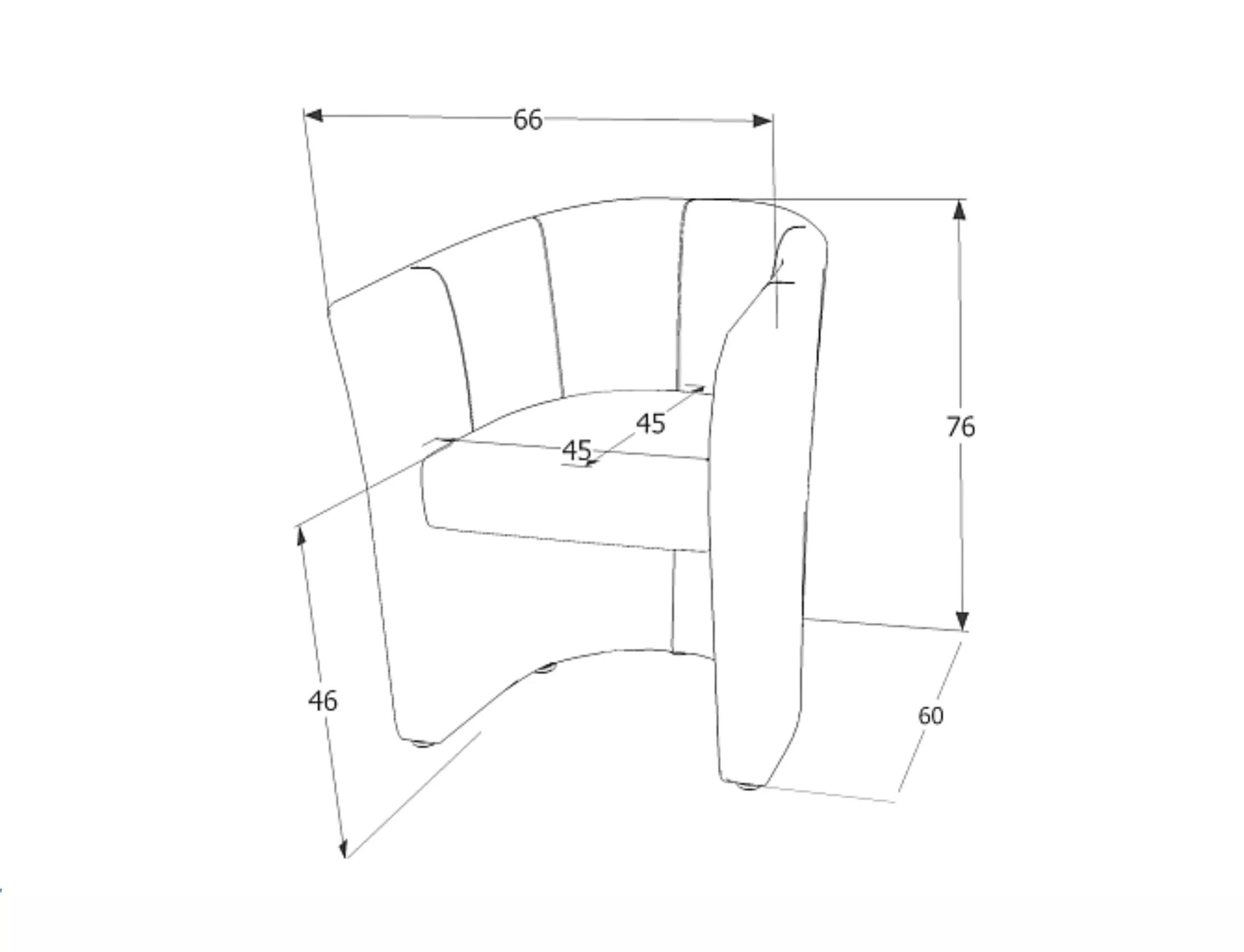 Lounge Chair Kingston upon Hull | size: Width: 60cm, Height: 76cm, Depth: 67cm | color: Gray | image: 1 | variant: 1004256