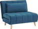 Lounge Chair Kirkcaldy | size: Width: 103cm, Height: 82cm, Depth: 94cm | color: Blue | image: 1 | variant: 1004273