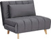 Lounge Chair Kirkcaldy | size: Width: 103cm, Height: 82cm, Depth: 94cm | color: Gray | image: 1 | variant: 1004274