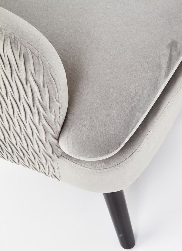 Lounge Chair Lecce | size: Width: 70cm, Height: 100cm, Depth: 78cm | color: Gray | image: 6 | variant: 1002814