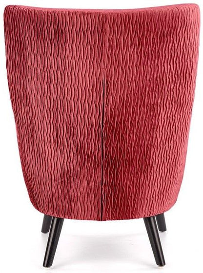 Lounge Chair Lecce | size: Width: 70cm, Height: 100cm, Depth: 78cm | color: Red | image: 7 | variant: 1002817