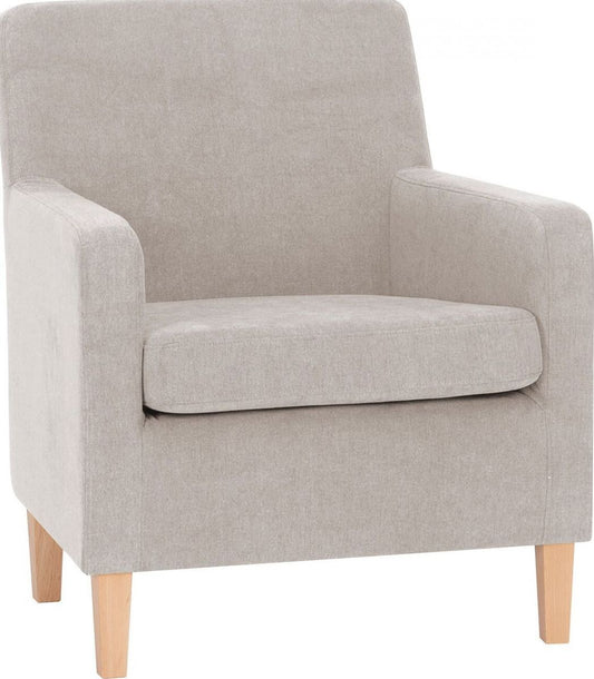 Lounge Chair Leene | size: Width: 68.5cm, Height: 84cm, Depth: 76cm | color: Beige | image: 1 | variant: 1004859