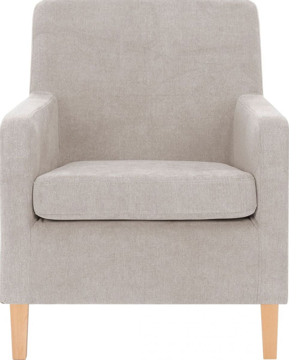 Lounge Chair Leene | size: Width: 68.5cm, Height: 84cm, Depth: 76cm | color: Beige | image: 2 | variant: 1004859