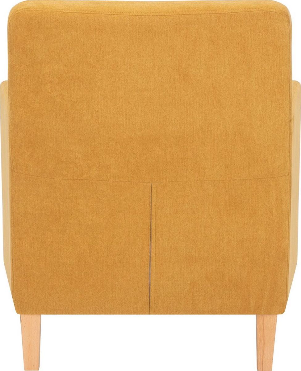 Lounge Chair Leene | size: Width: 68.5cm, Height: 84cm, Depth: 76cm | color: Yellow | image: 4 | variant: 1004860