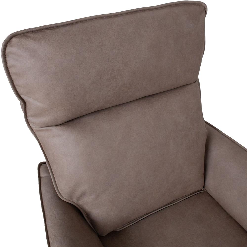 Lounge Chair Lichfield | size: Width: 76cm, Height: 101cm, Depth: 92cm | color: Brown | image: 6 | variant: 1000987