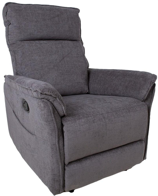 Lounge Chair Lichfield | size: Width: 76cm, Height: 101cm, Depth: 92cm | color: Gray | image: 1 | variant: 1000986