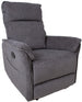 Lounge Chair Lichfield | size: Width: 76cm, Height: 101cm, Depth: 92cm | color: Gray | image: 1 | variant: 1000986