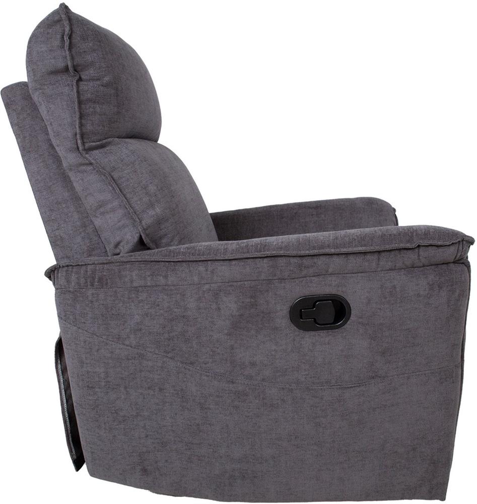 Lounge Chair Lichfield | size: Width: 76cm, Height: 101cm, Depth: 92cm | color: Gray | image: 4 | variant: 1000986