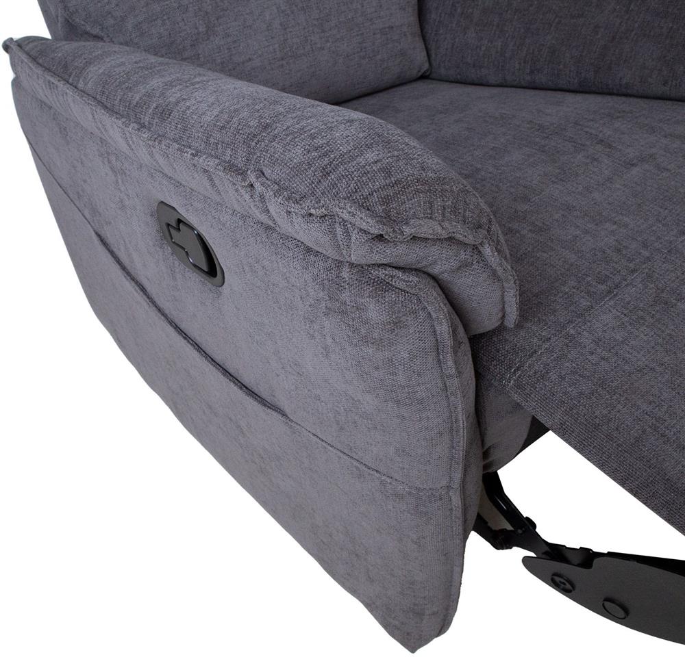 Lounge Chair Lichfield | size: Width: 76cm, Height: 101cm, Depth: 92cm | color: Gray | image: 8 | variant: 1000986