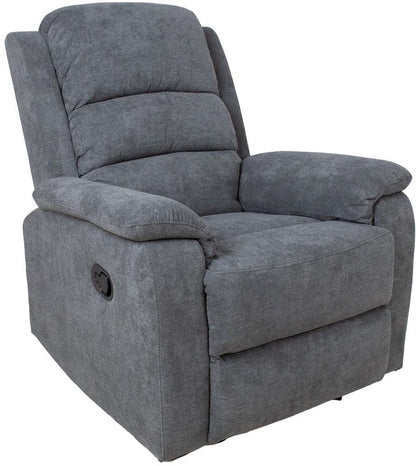 Lounge Chair Lincoln | size: Width: 88cm, Height: 103cm, Depth: 95cm | color: Gray | image: 1 | variant: 1001036