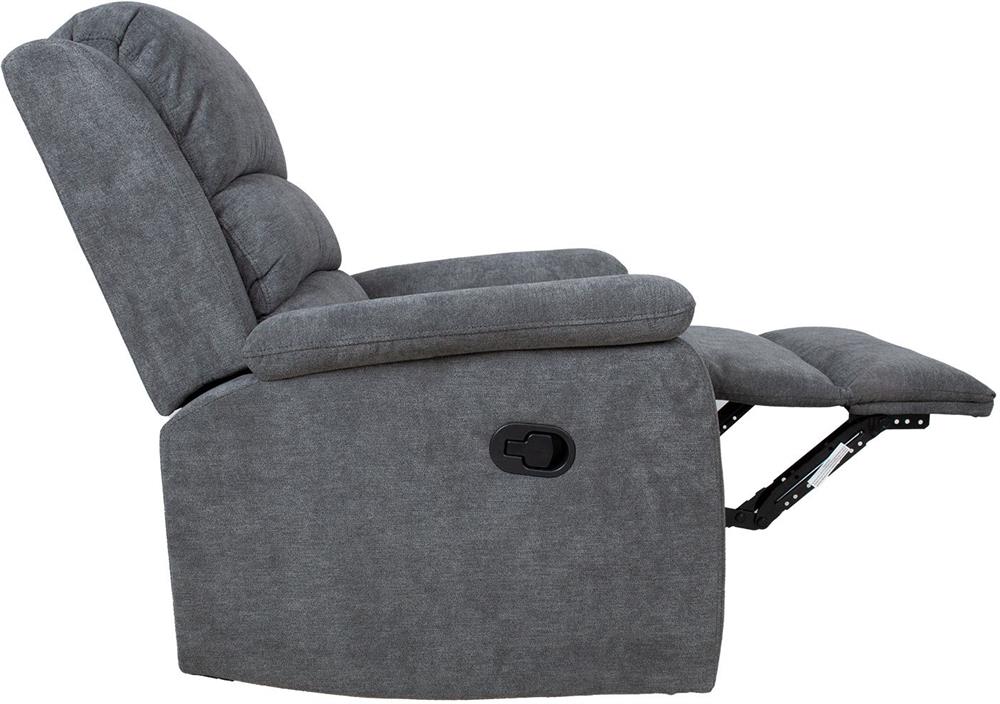 Lounge Chair Lincoln | size: Width: 88cm, Height: 103cm, Depth: 95cm | color: Gray | image: 7 | variant: 1001036