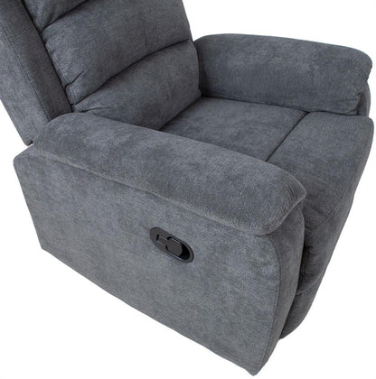 Lounge Chair Lincoln | size: Width: 88cm, Height: 103cm, Depth: 95cm | color: Gray | image: 8 | variant: 1001036
