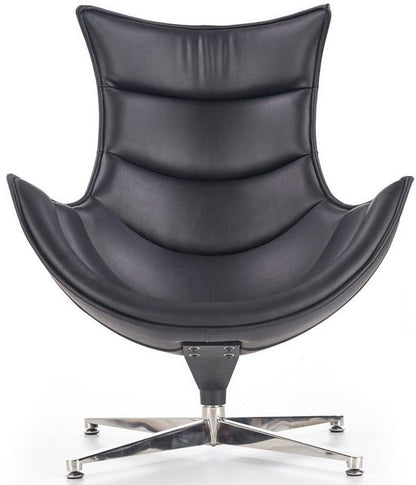 Lounge Chair Luxor | size: Width: 76cm, Height: 96cm, Depth: 84cm | color: Black | image: 4 | variant: 1004668