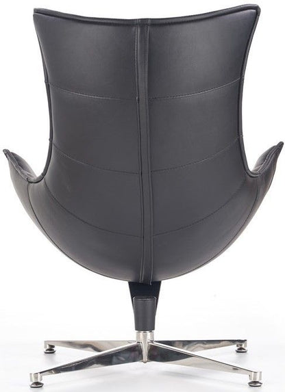Lounge Chair Luxor | size: Width: 76cm, Height: 96cm, Depth: 84cm | color: Black | image: 5 | variant: 1004668