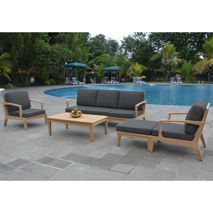 Lounge Chair Maldive | size: Width: 75cm, Height: 80cm, Depth: 90cm | color: Brown/Grey | image: 5 | variant: 1017817