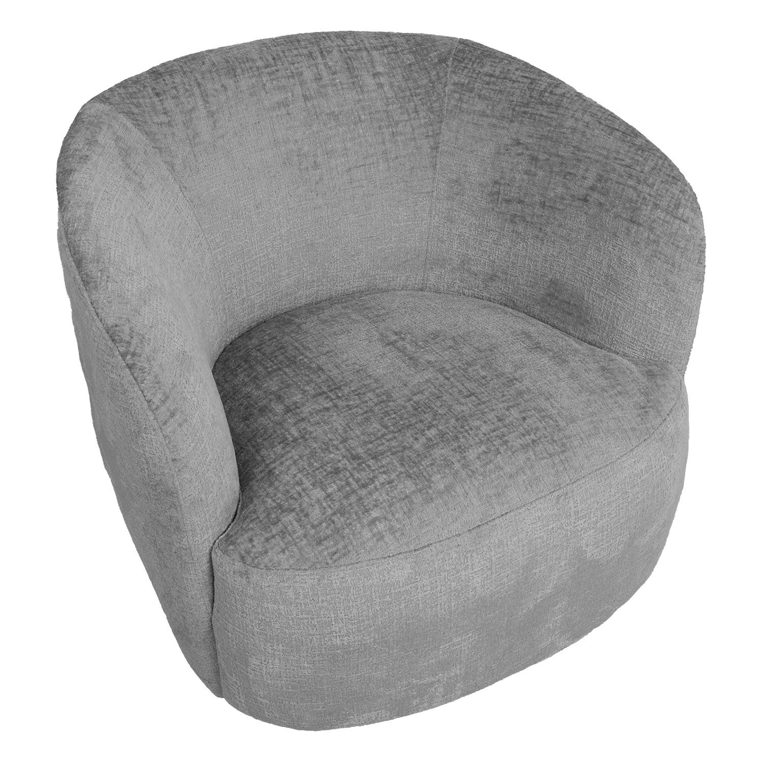 Lounge Chair Manuela | size: Width: 82cm, Height: 75cm, Depth: 84cm | color: Gray | image: 4 | variant: 1004873