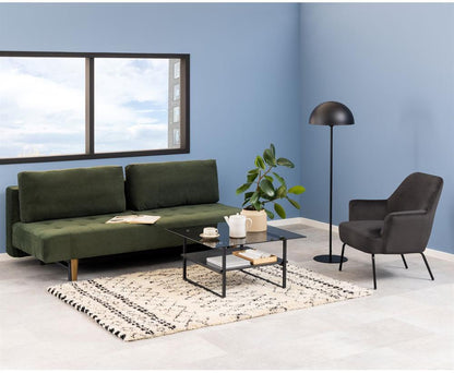 Lounge Chair Melissa | size: Width: 75cm, Height: 83cm, Depth: 75cm | color: Gray | image: 4 | variant: 1004878