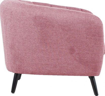 Lounge Chair Melody | size: Width: 100cm, Height: 76cm, Depth: 88cm | color: Pink | image: 3 | variant: 1004882