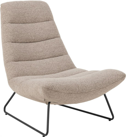 Lounge Chair Milford | size: Width: 82.5cm, Height: 97cm, Depth: 93cm | color: Beige | image: 1 | variant: 1004890