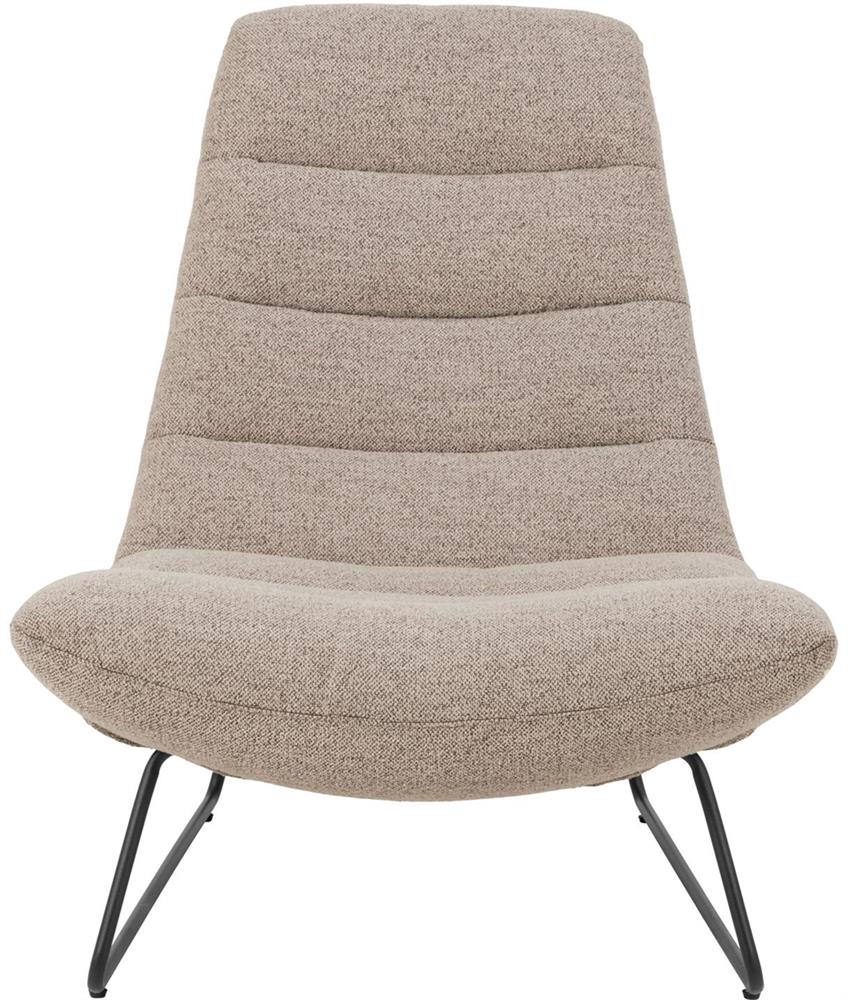 Lounge Chair Milford | size: Width: 82.5cm, Height: 97cm, Depth: 93cm | color: Beige | image: 3 | variant: 1004890