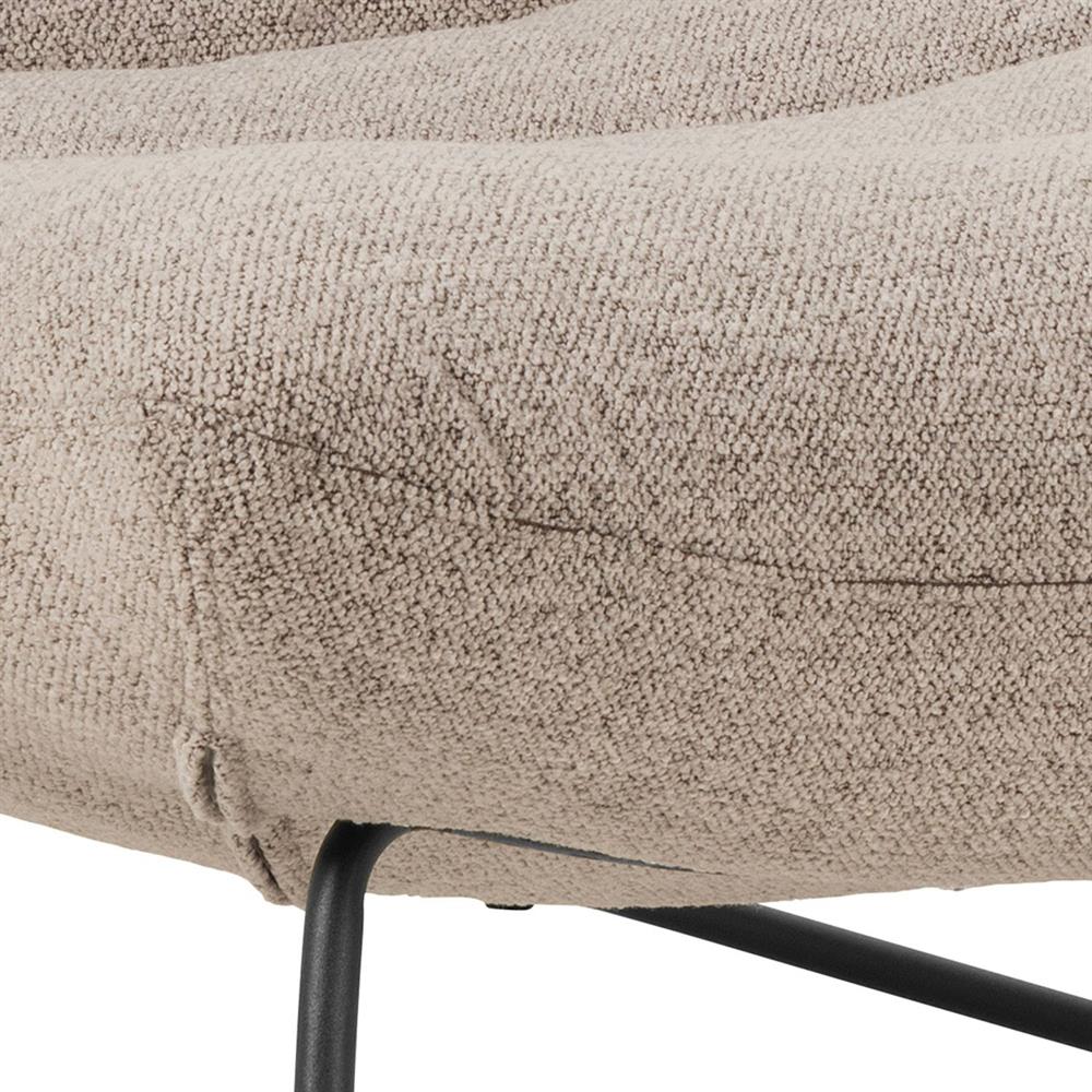 Lounge Chair Milford | size: Width: 82.5cm, Height: 97cm, Depth: 93cm | color: Beige | image: 4 | variant: 1004890