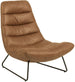Lounge Chair Milford | size: Width: 82.5cm, Height: 97cm, Depth: 93cm | color: Brown | image: 1 | variant: 1004891