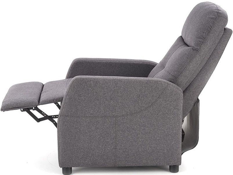 Lounge Chair Modena | size: Width: 64cm, Height: 103cm, Depth: 84cm | color: Gray | image: 2 | variant: 1002760