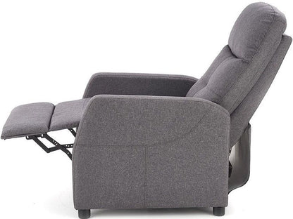 Lounge Chair Modena | size: Width: 64cm, Height: 103cm, Depth: 84cm | color: Gray | image: 2 | variant: 1002760