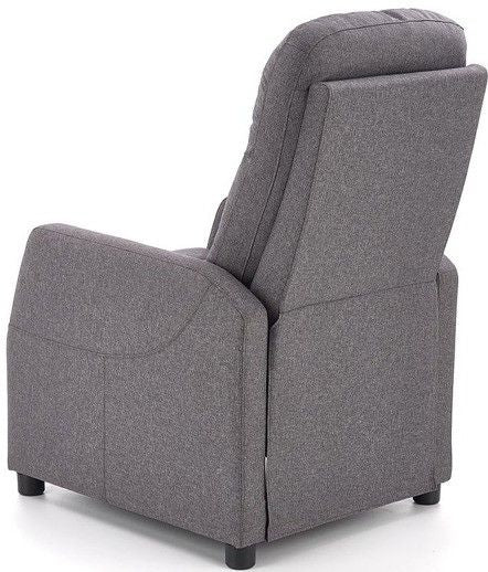 Lounge Chair Modena | size: Width: 64cm, Height: 103cm, Depth: 84cm | color: Gray | image: 3 | variant: 1002760