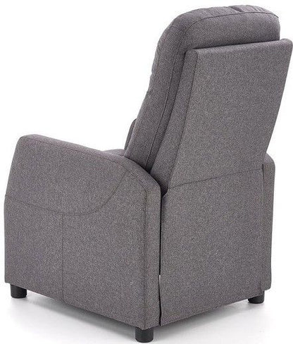 Lounge Chair Modena | size: Width: 64cm, Height: 103cm, Depth: 84cm | color: Gray | image: 3 | variant: 1002760