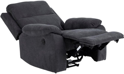 Lounge Chair Mora | size: Width: 89.5cm, Height: 98cm, Depth: 95cm | color: Gray | image: 3 | variant: 1016718