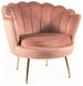 Lounge Chair Newcastle | size: Width: 81cm, Height: 77cm, Depth: 76cm | color: Pink | image: 0 | variant: 1004021