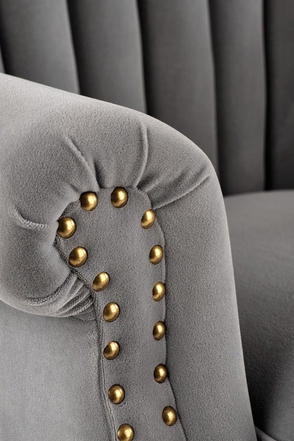 Lounge Chair Oristano | size: Width: 73cm, Height: 87cm, Depth: 70cm | color: Gray | image: 4 | variant: 1002834