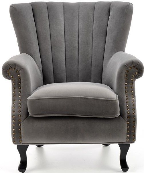 Lounge Chair Oristano | size: Width: 73cm, Height: 87cm, Depth: 70cm | color: Gray | image: 5 | variant: 1002834