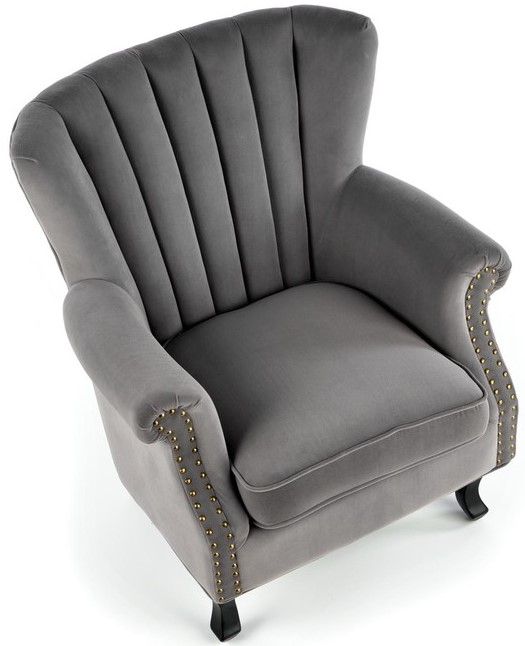 Lounge Chair Oristano | size: Width: 73cm, Height: 87cm, Depth: 70cm | color: Gray | image: 6 | variant: 1002834