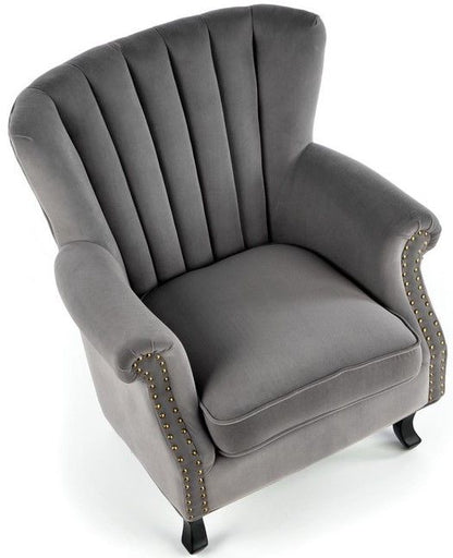 Lounge Chair Oristano | size: Width: 73cm, Height: 87cm, Depth: 70cm | color: Gray | image: 6 | variant: 1002834