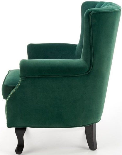 Lounge Chair Oristano | size: Width: 73cm, Height: 87cm, Depth: 70cm | color: Green | image: 2 | variant: 1002835
