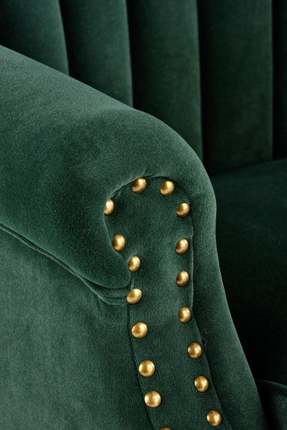 Lounge Chair Oristano | size: Width: 73cm, Height: 87cm, Depth: 70cm | color: Green | image: 4 | variant: 1002835