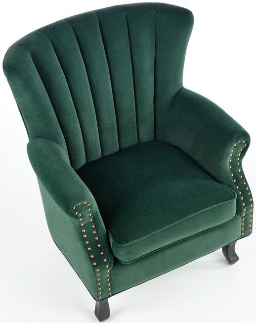 Lounge Chair Oristano | size: Width: 73cm, Height: 87cm, Depth: 70cm | color: Green | image: 6 | variant: 1002835
