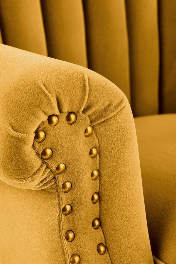 Lounge Chair Oristano | size: Width: 73cm, Height: 87cm, Depth: 70cm | color: Yellow | image: 6 | variant: 1002836