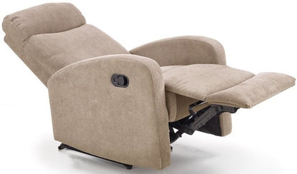 Lounge Chair Oslo 1S | size: Width: 75cm, Height: 100cm, Depth: 95cm | color: Beige | image: 2 | variant: 1005703