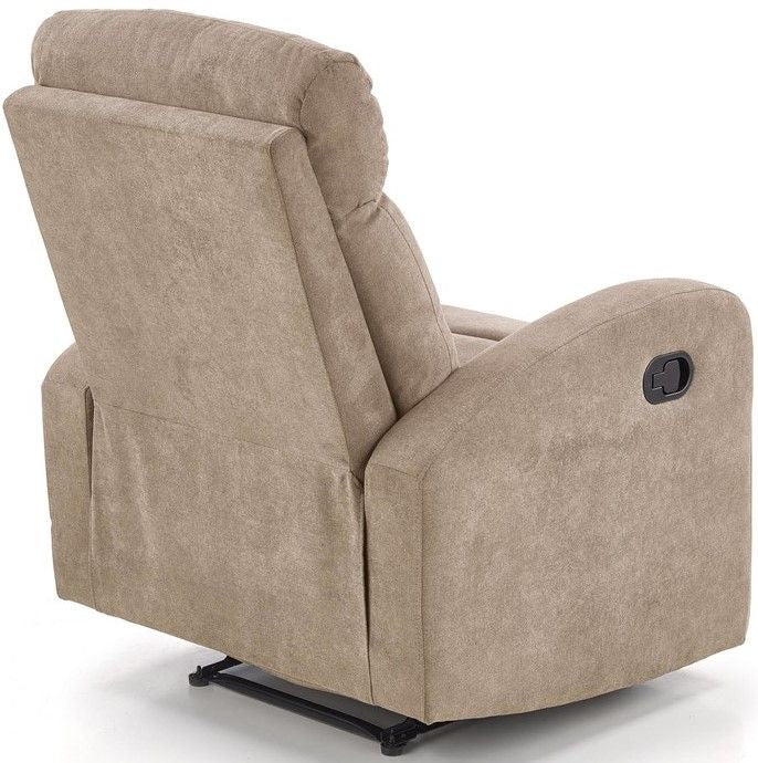 Lounge Chair Oslo 1S | size: Width: 75cm, Height: 100cm, Depth: 95cm | color: Beige | image: 4 | variant: 1005703