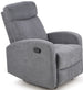 Lounge Chair Oslo 1S | size: Width: 75cm, Height: 100cm, Depth: 95cm | color: Gray | image: 1 | variant: 1005702