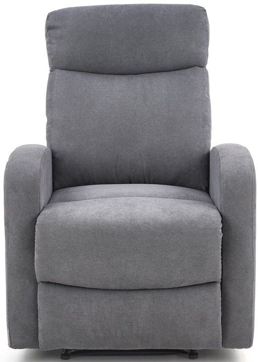 Lounge Chair Oslo 1S | size: Width: 75cm, Height: 100cm, Depth: 95cm | color: Gray | image: 6 | variant: 1005702