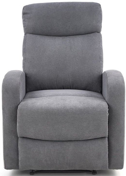 Lounge Chair Oslo 1S | size: Width: 75cm, Height: 100cm, Depth: 95cm | color: Gray | image: 6 | variant: 1005702