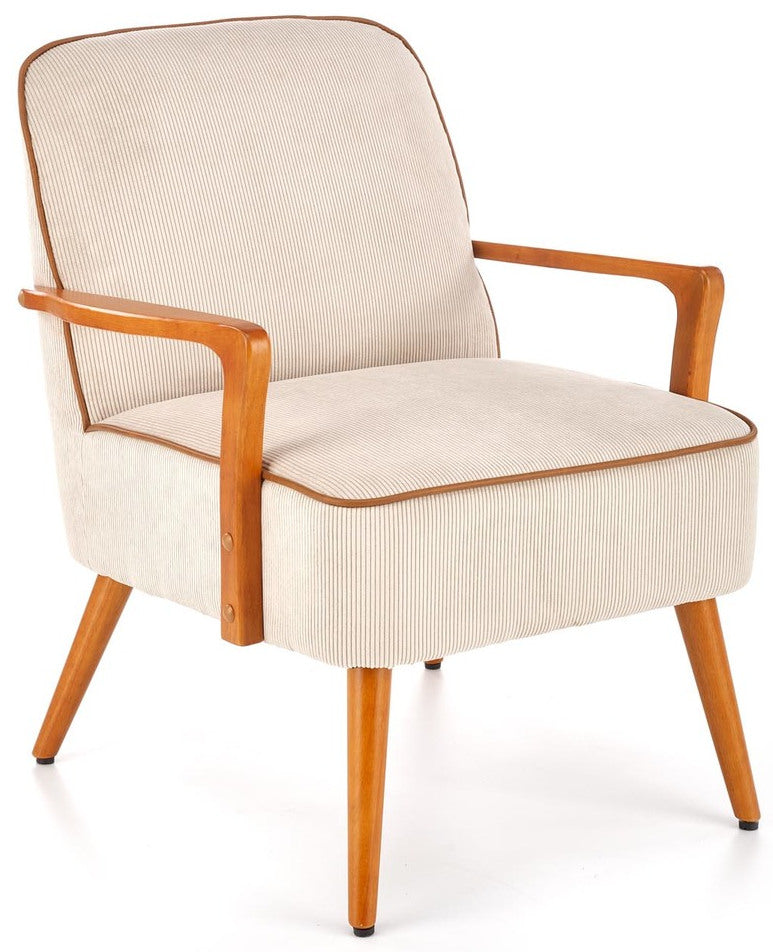Lounge Chair Pastore | size: Width: 66cm, Height: 76cm, Depth: 69cm | color: Beige | image: 1 | variant: 1016823